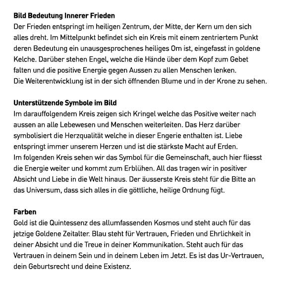 Bedeutung Innerer Frieden